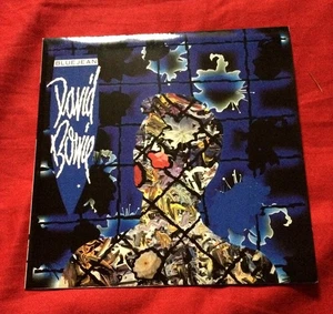 David Bowie Blue Jean 7" UK 1984 EMI America 1st Press Single Card Cover - Bild 1 von 4