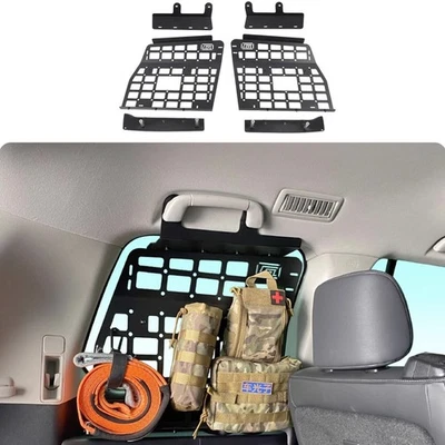Organizador de maletero de panel Molle ventana lateral para Toyota Land Cruiser J200 2008-2021 Foto 1 de 4