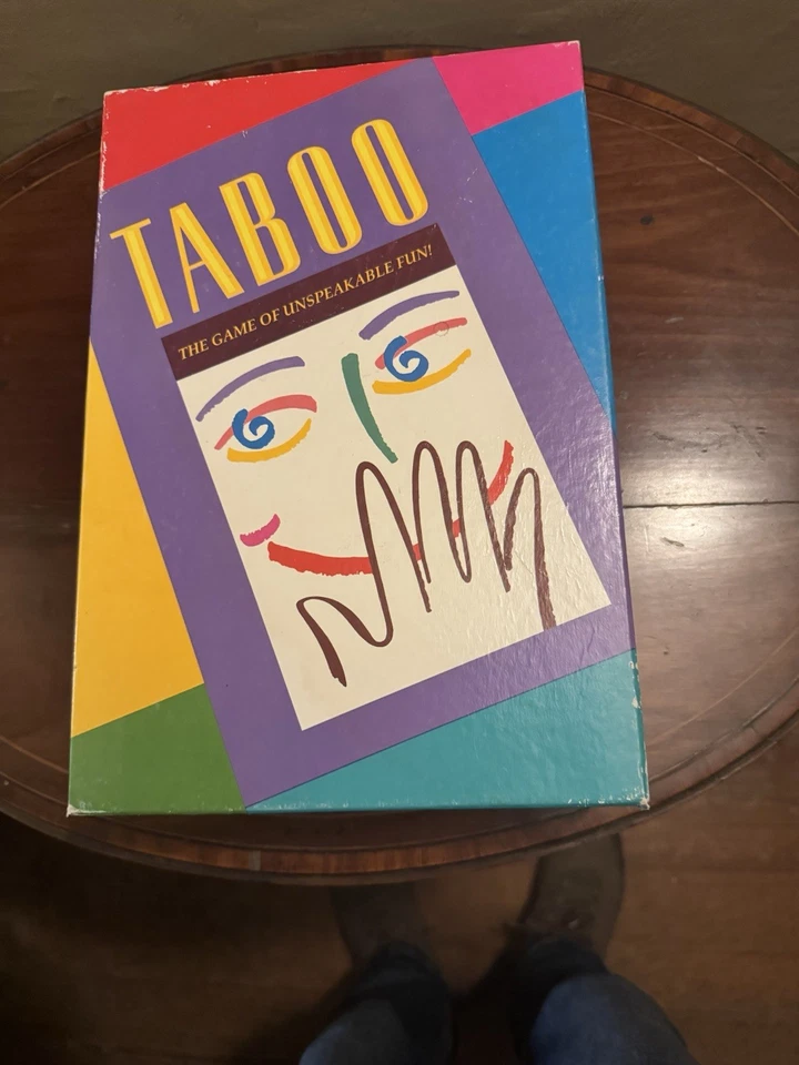 Taboo Game of Unspeakable Fun Vintage 1993, MB Games - Image 1 of 4