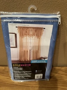 Blue Style master Voile Rod Pocket Panel 84 In Length - Picture 1 of 3