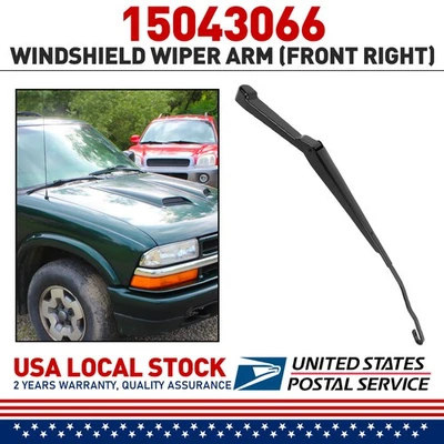 Brazo limpiaparabrisas lateral pasajero OE 15043066 para Chevrolet S10 GMC Sonoma Foto 1 de 4