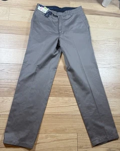 VINTAGE Ralph Ralph Lauren abito pantalone uomo 34x34 grigio gamba dritta - Foto 1 di 8