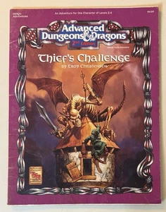 Thief's Challenge # 9420 Advanced Dungeons & Dragons 2nd Edition AD&D 1993 - Picture 1 of 1