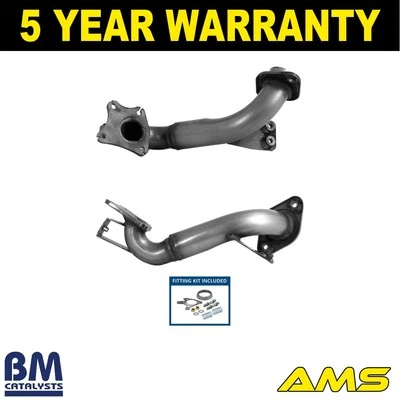 Fits Mazda 6 2007-2010 2.0 D Exhaust Pipe + Fitting Kit Front BM RFJ740500 - Image 1 of 4