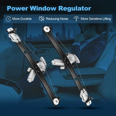 Regulador de ventana eléctrica trasero derecho derecho derecho con motor BMW X5 2000-2006 Foto 1 de 4