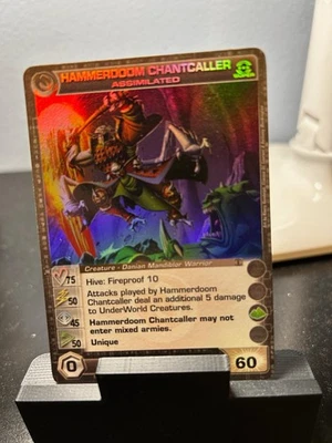 CHAOTIC SUPER RARE HAMMERDOOM CHANTCALLER ASSIMILATED MAX ENERGY POWER - Image 1 of 2