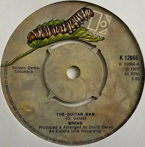 Bread - The Guitar Man - 7” Vinyl Single - Picture 1 of 3