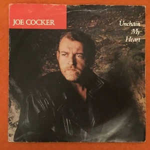 Joe Cocker- Unchain My Heart- Capitol Records  7” 1987 - Picture 1 of 3