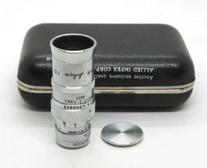 Rare Elitar Soligor 1+ 1/2" F1.9 D-Mount Cine Movie 8 mm Lens - Picture 1 of 4