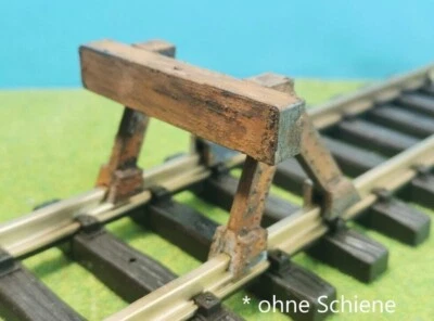 Prellbock passend für LGB Lehmann Gartenbahn Spur G Rostig bemalt oder unbemalt - Bild 1 von 4
