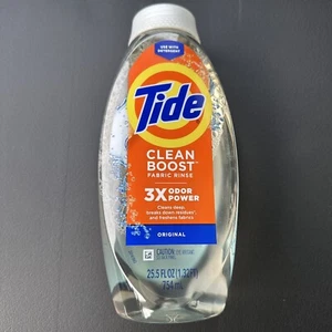 Enjuague de tela Tide Clean Boost 3x potencia de olor original limpia profunda 25,5 oz - Imagen 1 de 3