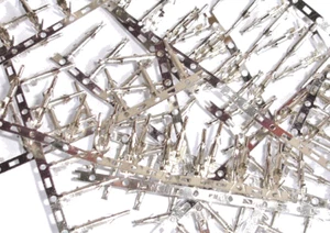 Mini Tamiya EL Conector Macho Hembra Contacto Pin Crimpado Terminal 26-16AWG x 100  - Imagen 1 de 5