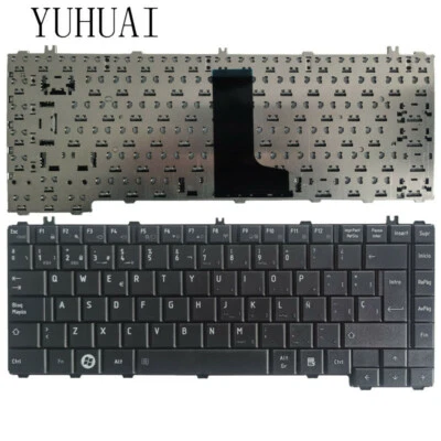 Teclado Espanhol Teclado PARA Toshiba Satellite L645 L645D C600 C600D C640 C645 - Imagem 1 de 4