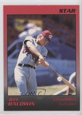 1989 Star Columbus Mudcats Jeff Baldwin #3