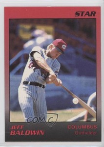 1989 Star Columbus Mudcats Jeff Baldwin #3