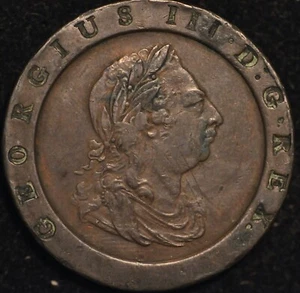 Twopence 1797 George III Cartwheel (T35) - Picture 1 of 2
