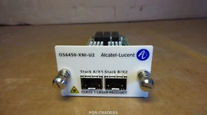 Alcatel-Lucent OS6450-XNI-U2 10Gb SFP+ Stacking Module OmniSwitch FROM OS6450-24 - Afbeelding 1 van 5