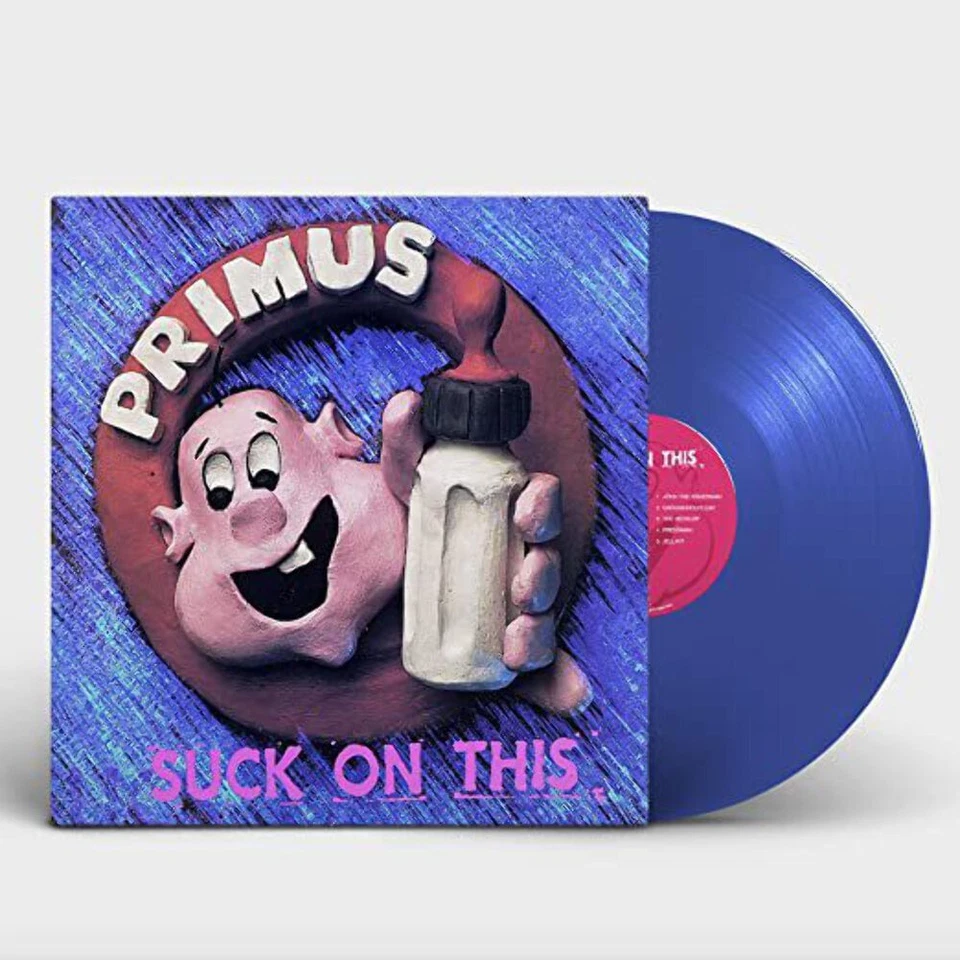 Primus - Suck On This [Blue Vinyl] NEW Sealed Vinyl LP Album Foto 1 de 1