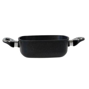 BAF hohe eckige Kasserolle Induktion 20 cm antihaftbeschichtet aus Aluminiumguss - Bild 1 von 8