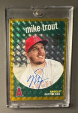 2023 Topps Archives '59 Fan Favorites 59FF-MT Mike Trout Foilfractor 1/1 Auto