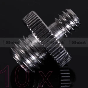 ⑩ 1/4" - 3/8" Adapterschraube für Studio Leuchtenstativ Lampenstativ Blitzstativ - Bild 1 von 1