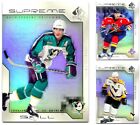 1999-00 SP Authentic Supreme Skill **** PICK YOUR CARD **** From the SET