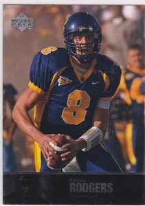 Aaron Rodgers CAL NCAA College Football Card Upper Deck GREEN BAY PACKERS - Picture 1 of 2