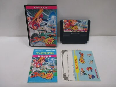 NES -- Famista '94 Family Stadium -- Box. Famicom, JAPAN Game. 13808 - Image 1 of 4