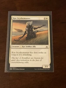 Magic the Gathering Oath of the Gatewatch Kor Scythemaster - Picture 1 of 2