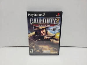 Call of Duty 2 Big Red One Sony PlayStation 2 PS2 Complete in Box CIB - Picture 1 of 4