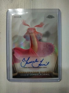 2025 Topps Chrome Disney Pixar Ambassador Questa Jameela Jamil AUTO ELIO - Picture 1 of 4