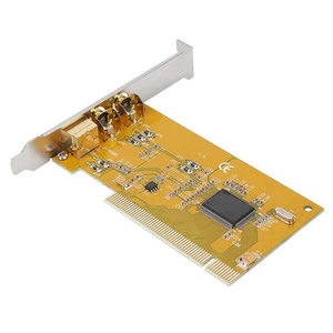 Av Pci 1394 878A Card Datenerfassungskarte Überwachungsvideo HD Cap KUI - Bild 1 von 8