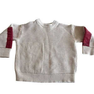 Zara Niño Crudo Nuetral Acanalado Suéter Talla 2-3 - Imagen 1 de 6
