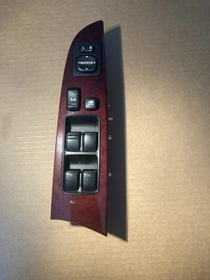 2006 2007 2008 LEXUS IS250 IS350 Left Driver Master Power Window Switch OEM WOOD - Image 1 of 4