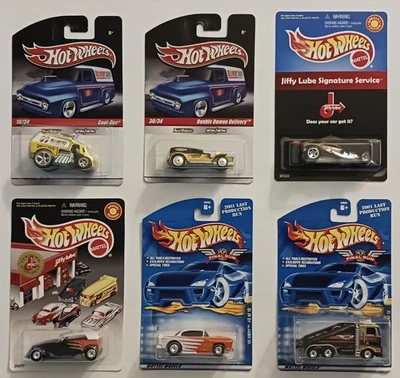 Lot of 6 2000-10 Hot Wheels Slick Rides - Final Run & Jiffy Lube - Image 1 of 4