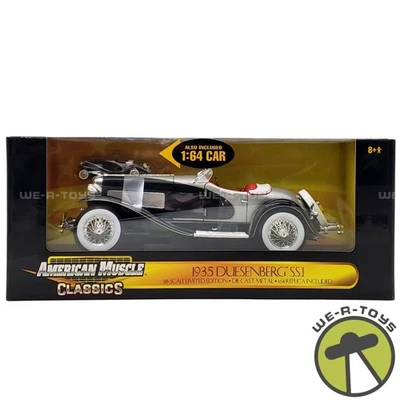 Vehículo diecast American Muscle Classics 1935 Duesenberg SSJ escala 1:18 Foto 1 de 4