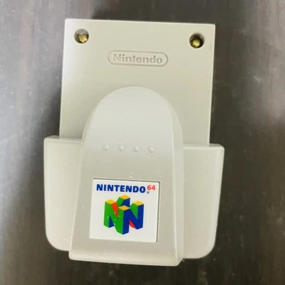 Nintendo 64 Rumble Pak Pack N64 Genuine Authentic Official Pack NUS-013 Working - Image 1 of 4