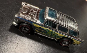 Redline Hotwheels Chrome 1977 Chrome Alive 55 Flying Colors #6968 - Picture 1 of 8