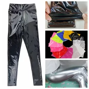 Women PU Leather Legging Stretch Faux Latex Wet Look Slim Sexy Pencil Pants Chic - Picture 1 of 23