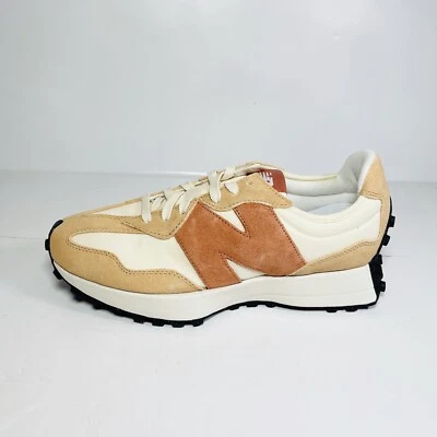 New Balance 327 Men’s Sneakers MS327WC Macadamia Nut/Sweet Caramel Size 10D NIB - Image 1 of 4