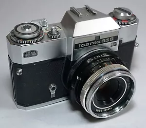 Zeiss Ikon Icarex 35S BM obiettivo fotocamera Tessar 50/2.8 - Foto 1 di 4