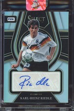 Karl-Heinz Riedle - 2022-23 Silver PRIZM Auto Select FIFA Panini #SS-KHE DFB