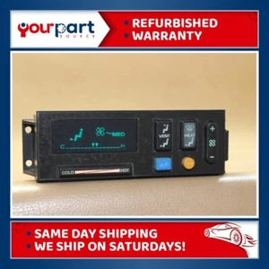 88-90 CHEVY GMC 1500 C1500 SUBURBAN CLIMATE AC TEMP HEATER BLACK & BLACK REMAN - Picture 1 of 8