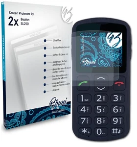 Bruni 2x Folia ochronna do Beafon SL250 Ochrona ekranu Ochrona ekranu - Zdjęcie 1 z 8