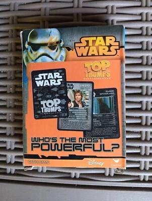 Star Wars Card Game "Who's The Most Powerful" Disney Cardinal 2015  - Image 1 of 4