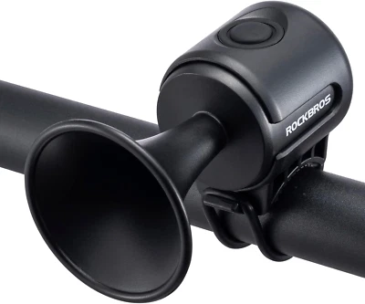ROCKBROS Electric Bike Horn 120Db Adults Kids Bike Horn Alarm IPX4 Waterproof El - Image 1 of 4