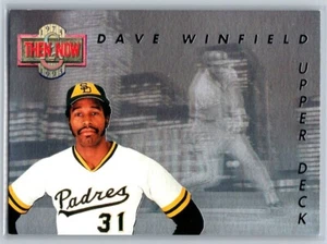 1993 Upper Deck Then & Now - #TN9 Dave Winfield - Picture 1 of 2