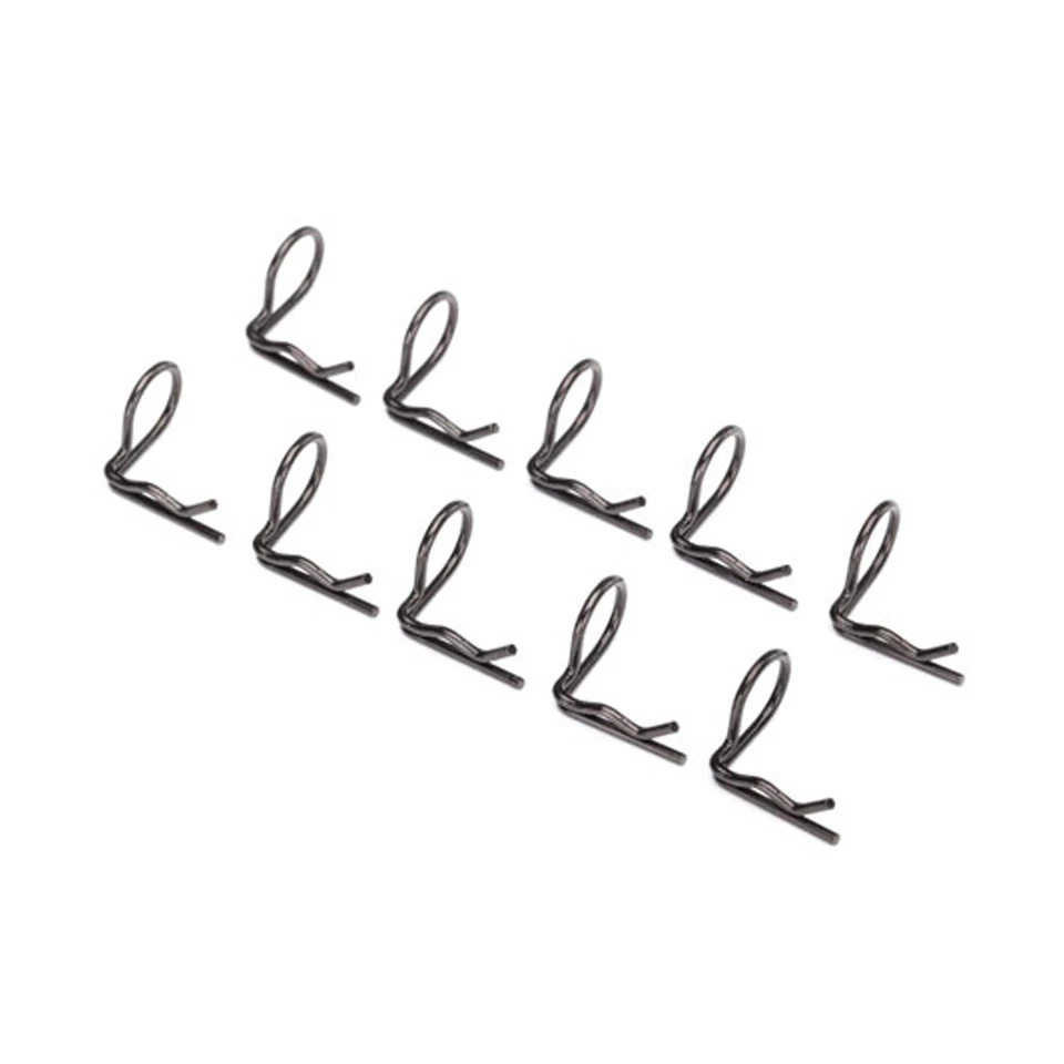 Traxxas 3935A Body Clips 90 Degree Angled (10) Black : E-Revo / Revo / Slash - Image 1 of 1