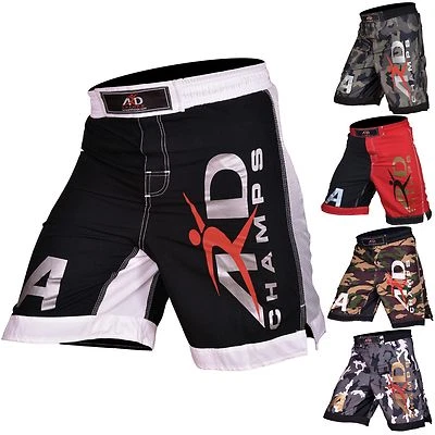 ARD CHAMPS™ Men’s MMA Kickboxing Shorts Muay Thai Grappling BJJ Fighter Training