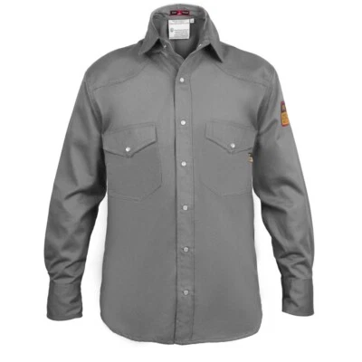 Flame Resistant Shirt FRC - 100% Cotton blend, 7 oz., Light Weight - Image 1 of 4